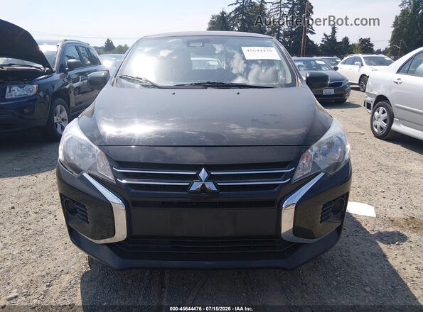 ML32AUHJ1MH012906 2021 MITSUBISHI MIRAGE Black Vista interior trasera
