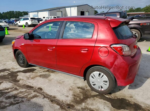 ML32AUHJ1NH001132 2022 MITSUBISHI MIRAGE Red Rear left