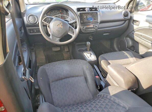 ML32AUHJ1NH001132 2022 MITSUBISHI MIRAGE Red Dashboard view