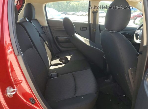 ML32AUHJ1NH001132 2022 MITSUBISHI MIRAGE Red Rear seats view