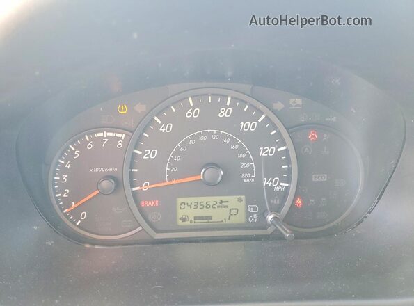 ML32AUHJ1NH002491 2022 MITSUBISHI MIRAGE Gray Widok zestawu wskaźników
