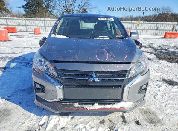 ML32AUHJ1NH002491 2022 MITSUBISHI MIRAGE Gray Widok z przodu