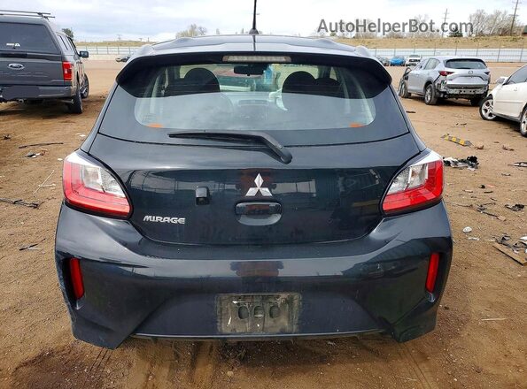 ML32AUHJ1PH000596 2023 MITSUBISHI MIRAGE Black Հետևի տեսք