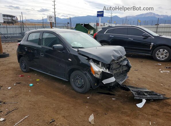 ML32AUHJ1PH000596 2023 MITSUBISHI MIRAGE Black Առջևի աջ