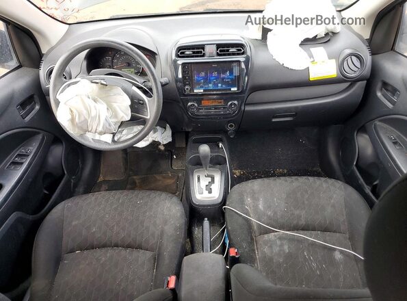 ML32AUHJ1PH000596 2023 MITSUBISHI MIRAGE Black Առջևի վահանակի տեսք