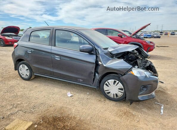 ML32AUHJ1RH007633 2024 MITSUBISHI MIRAGE Gray Przód prawy