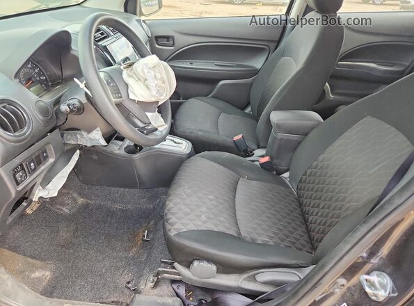 ML32AUHJ1RH007633 2024 MITSUBISHI MIRAGE Gray Widok wnętrza z przodu