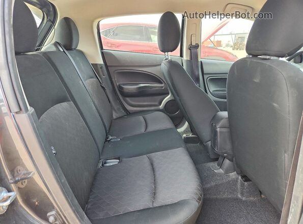 ML32AUHJ1RH007633 2024 MITSUBISHI MIRAGE Gray Widok tylnych siedzeń