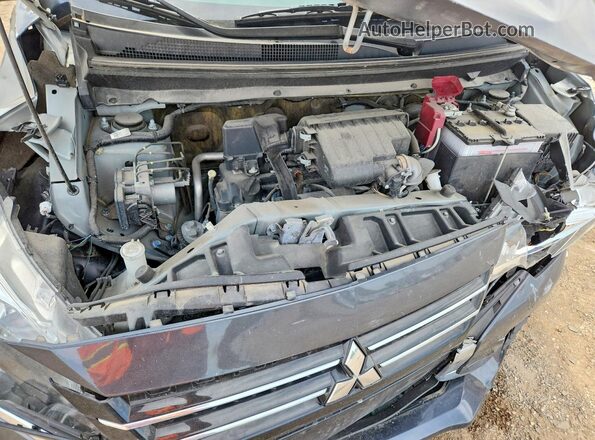 ML32AUHJ1RH007633 2024 MITSUBISHI MIRAGE Gray Widok wnętrza z tyłu