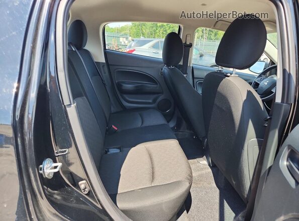 ML32AUHJ1RH021919 2024 MITSUBISHI MIRAGE Black Vista de los asientos traseros