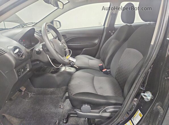 ML32AUHJ1RH024559 2024 MITSUBISHI MIRAGE Black Սալոնի դիմացի տեսք