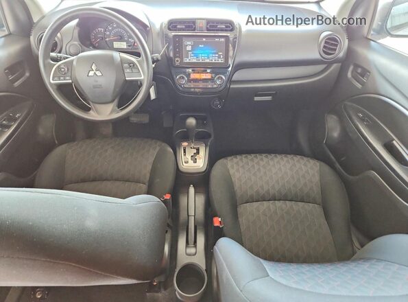 ML32AUHJ1RH033987 2024 MITSUBISHI MIRAGE Silver Widok deski rozdzielczej