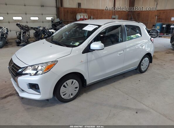 ML32AUHJ1RH035044 2024 MITSUBISHI MIRAGE White Передня ліва чверть