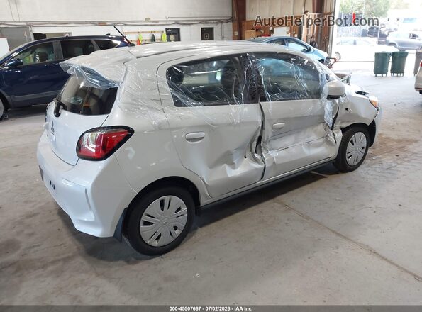 ML32AUHJ1RH035044 2024 MITSUBISHI MIRAGE White Задня права чверть