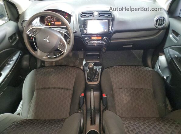 ML32AUHJ2MH001686 2021 MITSUBISHI MIRAGE Purple Widok deski rozdzielczej