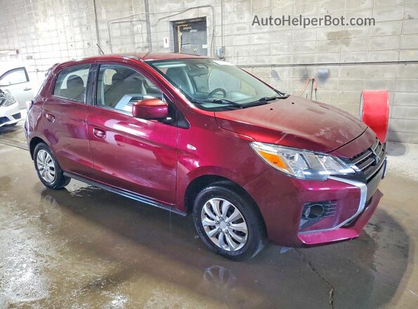 ML32AUHJ2MH001686 2021 MITSUBISHI MIRAGE Purple Przód prawy