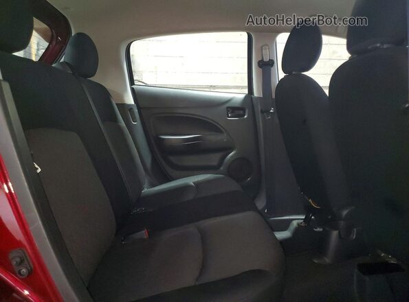 ML32AUHJ2MH001686 2021 MITSUBISHI MIRAGE Purple Widok tylnych siedzeń