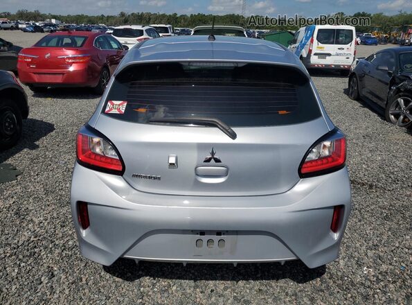 ML32AUHJ2MH004829 2021 MITSUBISHI MIRAGE Silver Հետևի տեսք