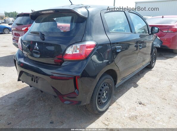 ML32AUHJ2MH010338 2021 MITSUBISHI MIRAGE Черный Задняя правая четверть