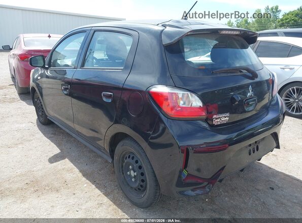 ML32AUHJ2MH010338 2021 MITSUBISHI MIRAGE Черный Задняя левая четверть