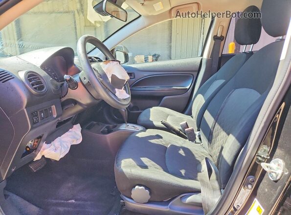 ML32AUHJ2MH012459 2021 MITSUBISHI MIRAGE Black Vista interior delantera