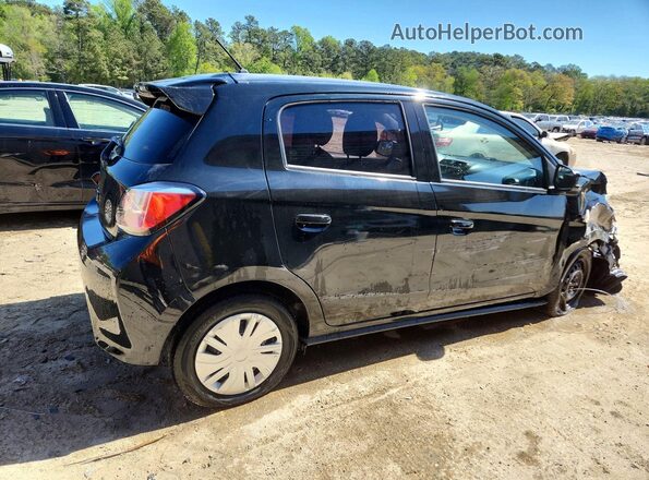 ML32AUHJ2MH012459 2021 MITSUBISHI MIRAGE Black Trasero derecho