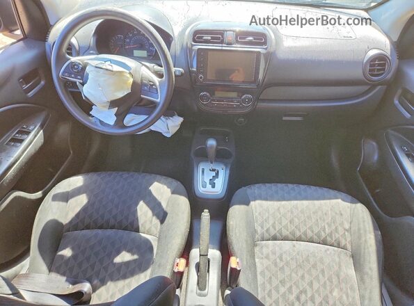 ML32AUHJ2MH012459 2021 MITSUBISHI MIRAGE Black Vista del salpicadero