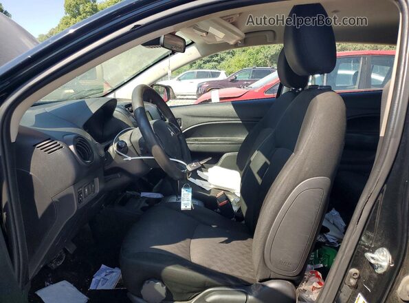 ML32AUHJ2NH005254 2022 MITSUBISHI MIRAGE Black Front interior view