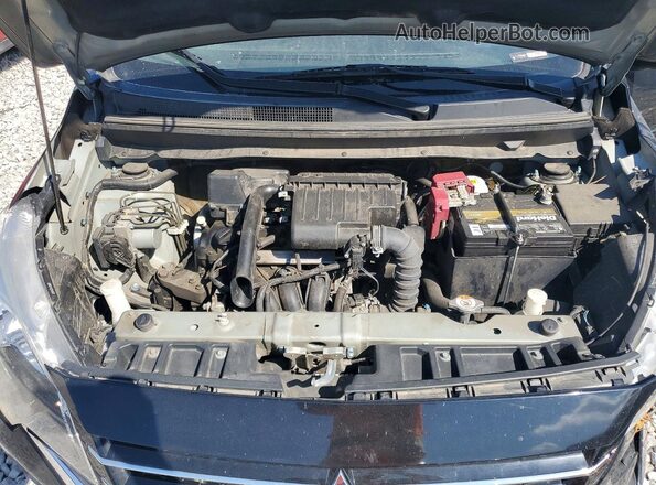 ML32AUHJ2NH005254 2022 MITSUBISHI MIRAGE Black Engine compartment view
