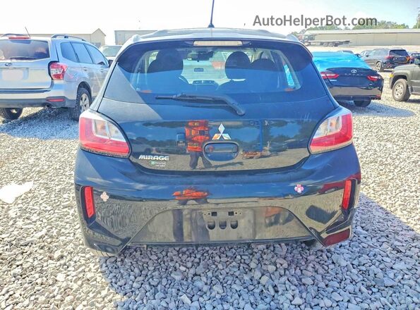 ML32AUHJ2NH005254 2022 MITSUBISHI MIRAGE Black Rear view
