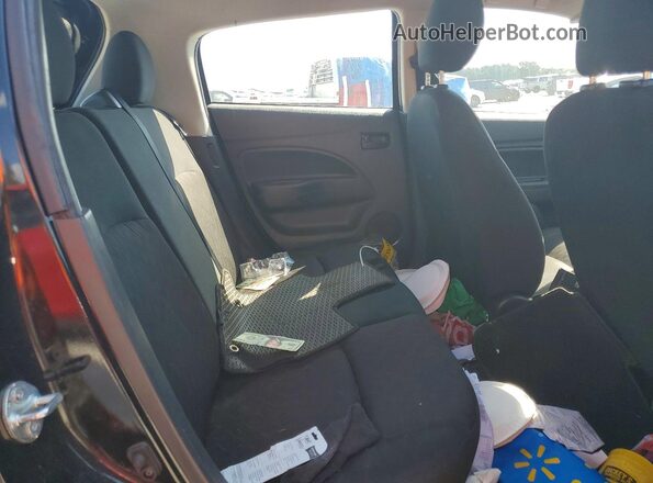 ML32AUHJ2NH005254 2022 MITSUBISHI MIRAGE Black Rear interior view
