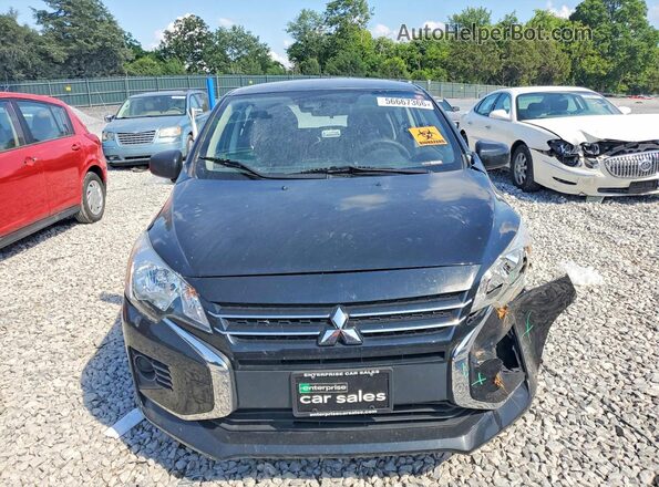 ML32AUHJ2NH005254 2022 MITSUBISHI MIRAGE Black Front view