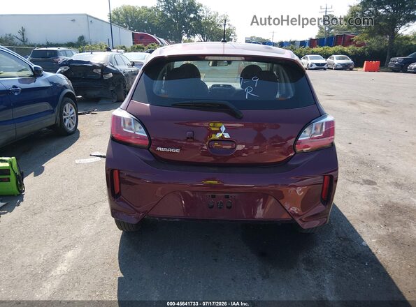 ML32AUHJ2RH017586 2024 MITSUBISHI MIRAGE Бордовый 