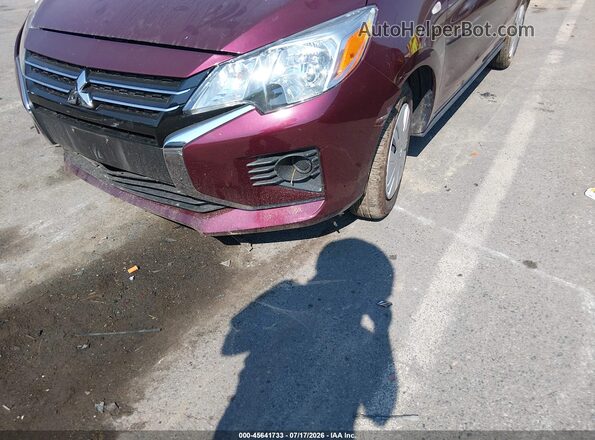 ML32AUHJ2RH017586 2024 MITSUBISHI MIRAGE Бордовый 