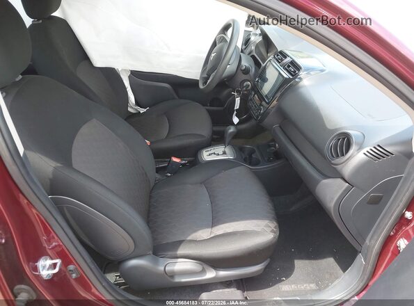 ML32AUHJ2RH018656 2024 MITSUBISHI MIRAGE Maroon Вид салону спереду