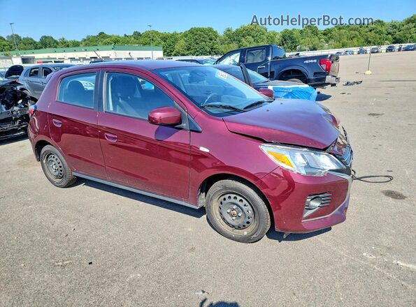 ML32AUHJ2RH019063 2024 MITSUBISHI MIRAGE Burgundy Front right