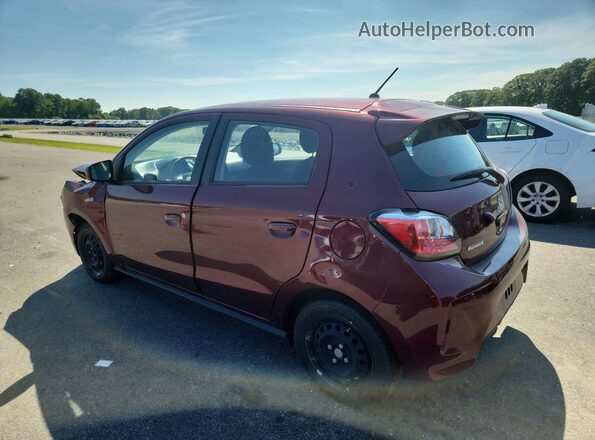 ML32AUHJ2RH019063 2024 MITSUBISHI MIRAGE Burgundy Rear left