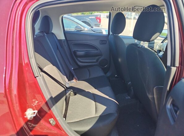 ML32AUHJ2RH019063 2024 MITSUBISHI MIRAGE Burgundy Rear seats view