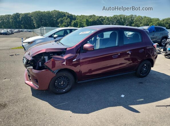 ML32AUHJ2RH019063 2024 MITSUBISHI MIRAGE Burgundy 
