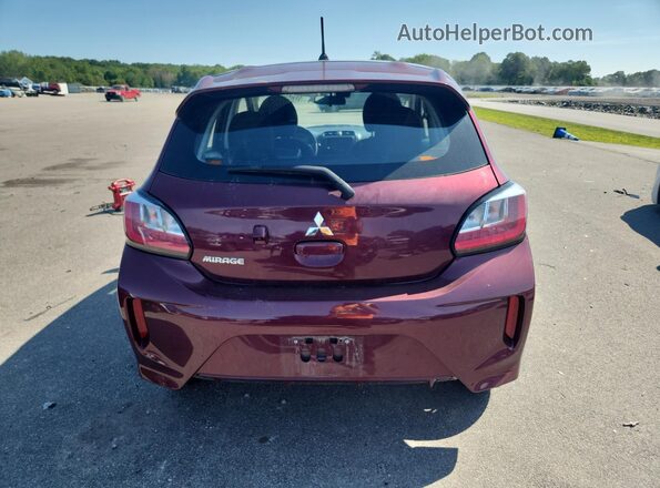 ML32AUHJ2RH019063 2024 MITSUBISHI MIRAGE Burgundy 