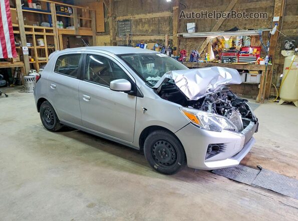 ML32AUHJ2RH028314 2024 MITSUBISHI MIRAGE Silver წინა მარჯვენა
