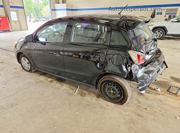 ML32AUHJ2RH037627 2024 MITSUBISHI MIRAGE Black Rear left