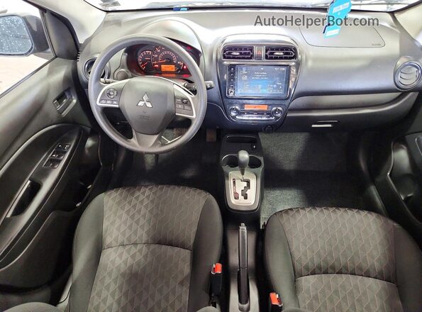 ML32AUHJ2RH037627 2024 MITSUBISHI MIRAGE Black Dashboard view
