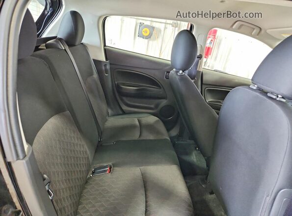 ML32AUHJ2RH037627 2024 MITSUBISHI MIRAGE Black Rear seats view