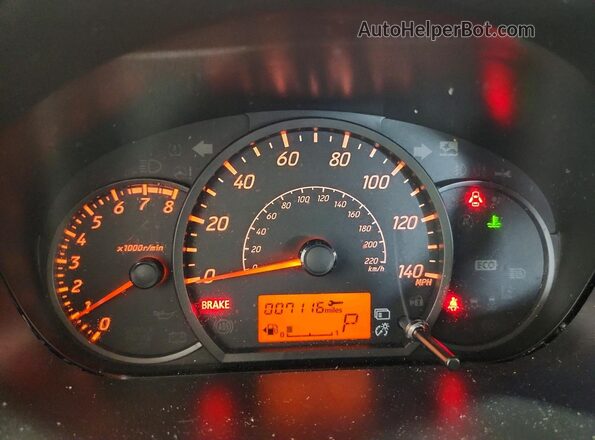 ML32AUHJ2RH037627 2024 MITSUBISHI MIRAGE Black Instrument cluster view