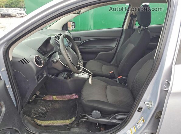 ML32AUHJ3MH005844 2021 MITSUBISHI MIRAGE Silver Widok wnętrza z przodu
