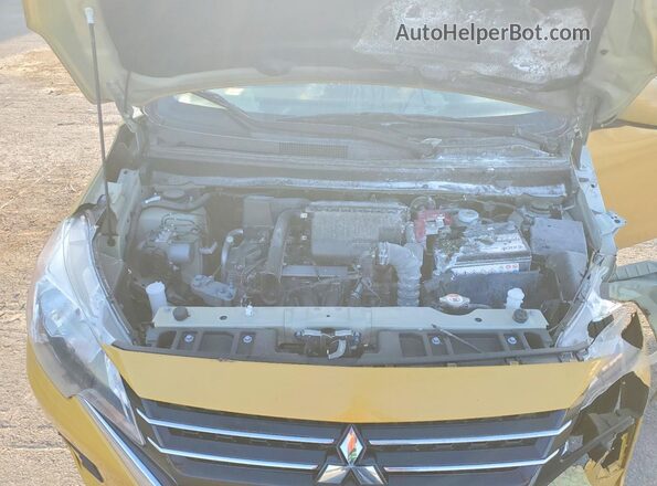 ML32AUHJ3NH005778 2022 MITSUBISHI MIRAGE Золотой Вид задней части салона