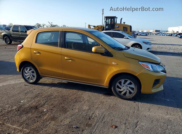 ML32AUHJ3NH005778 2022 MITSUBISHI MIRAGE Золотой Передняя правая четверть