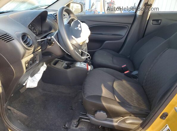 ML32AUHJ3NH005778 2022 MITSUBISHI MIRAGE Золотой Вид салона спереди