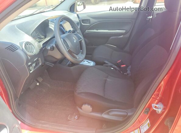 ML32AUHJ3PH000311 2023 MITSUBISHI MIRAGE Red წინა სალონის ხედი